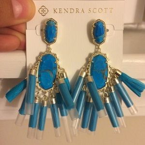 Kendra Scott turquoise earrings